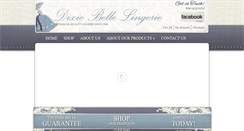 Desktop Screenshot of dixiebellelingerie.com